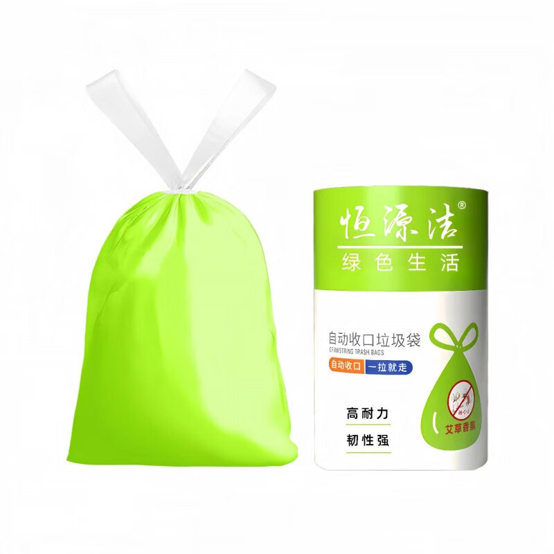 加厚抽绳垃圾袋 100只 券后6.8元