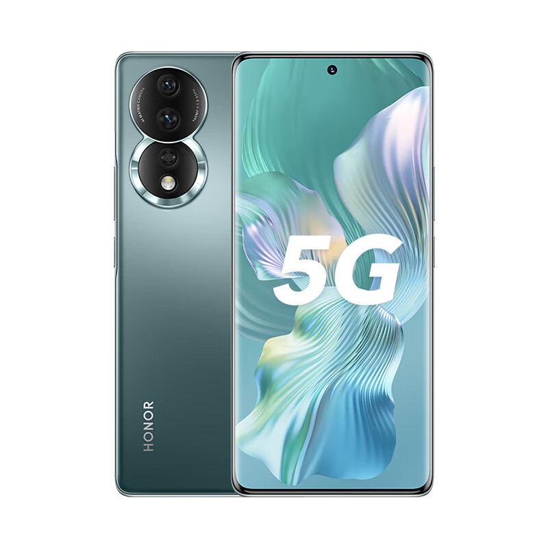 HONOR 荣耀 80 5G手机 12GB+256GB 墨玉青 1799元