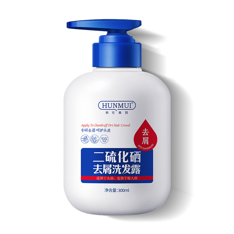 HUNMUI二硫化硒洗发露300ml*1瓶装 9.9元（需买2件，需用券）