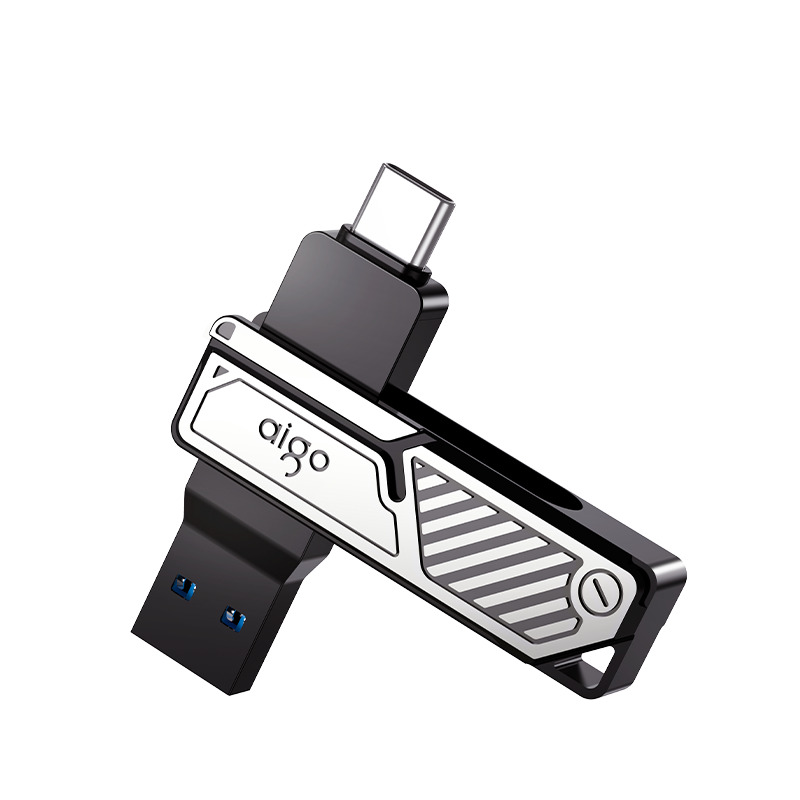 需首购: 爱国者（aigo）256GB USB3.2 硬核机甲U盘U382高速商务办公 双接口手机电脑两用优盘  128.31元