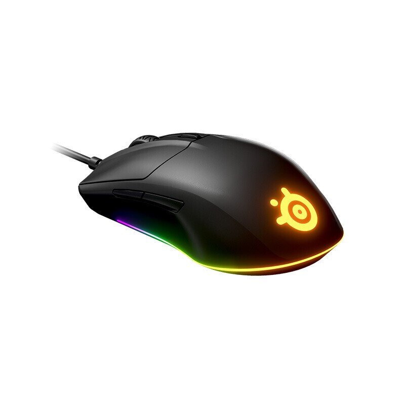 Steelseries 赛睿 Rival 3 有线鼠标 8500DPI RGB 黑色 券后169元