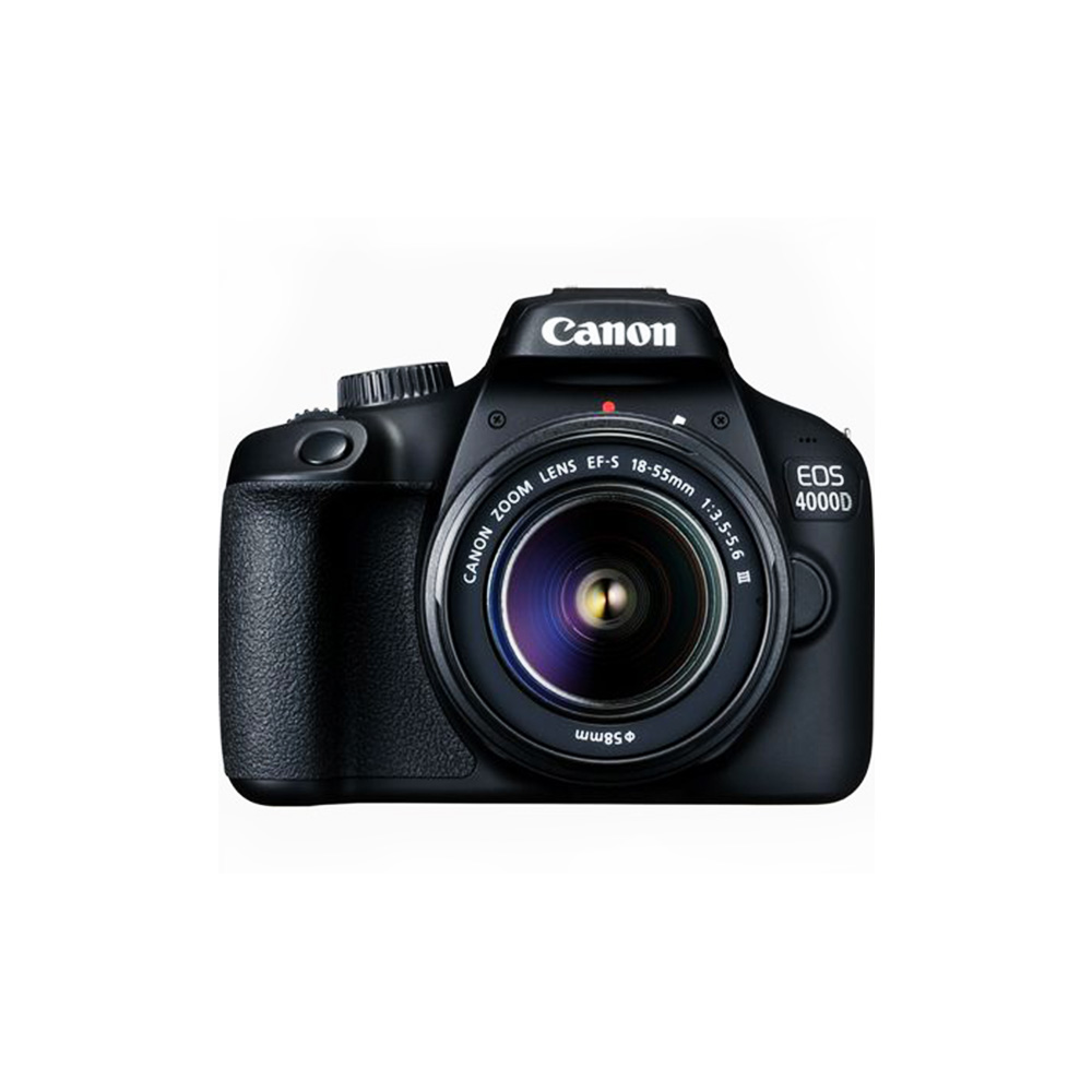 Canon 佳能 EOS 4000D 18-55mm III入门高清数码单反相机 券后2489元