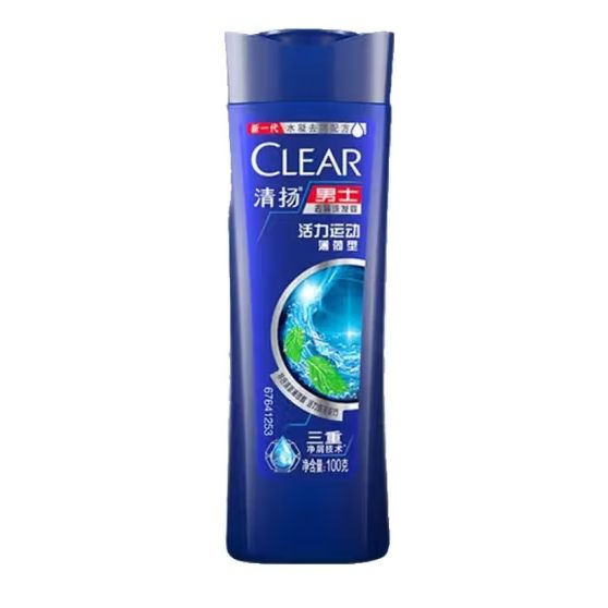 CLEAR 清扬 男士去屑洗发露 100g*3瓶 9.84元（需领券）