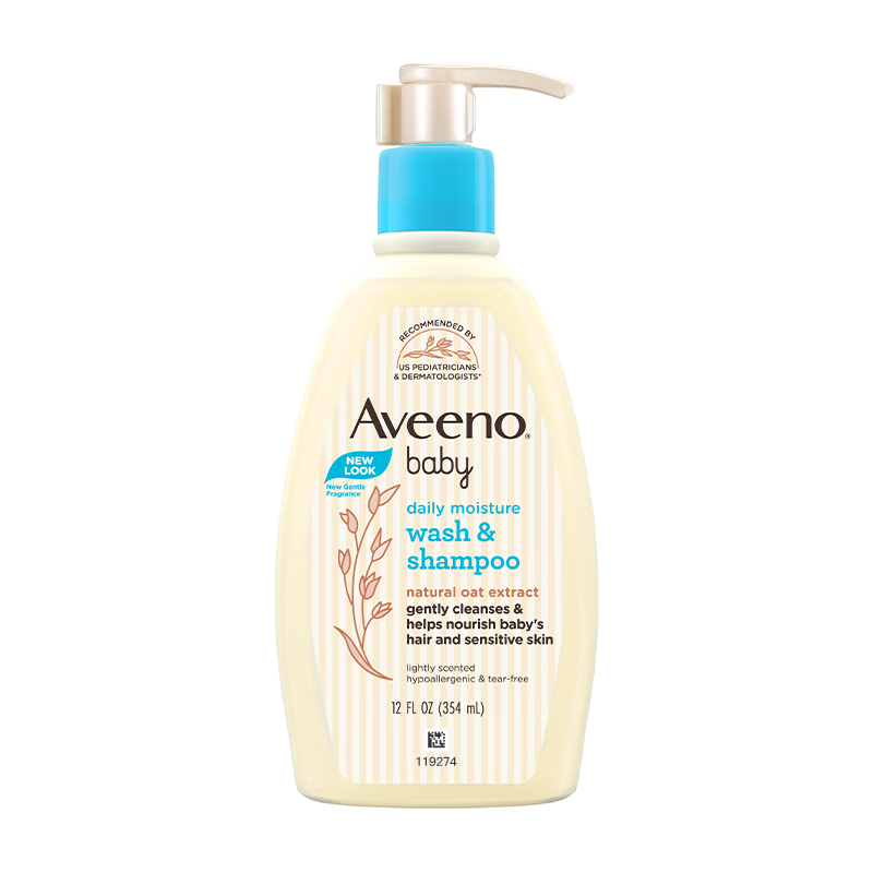 需首单、PLUS会员：Aveeno 艾惟诺 儿童沐浴露洗发水二合一 532ml 43.55元包邮（需用券）