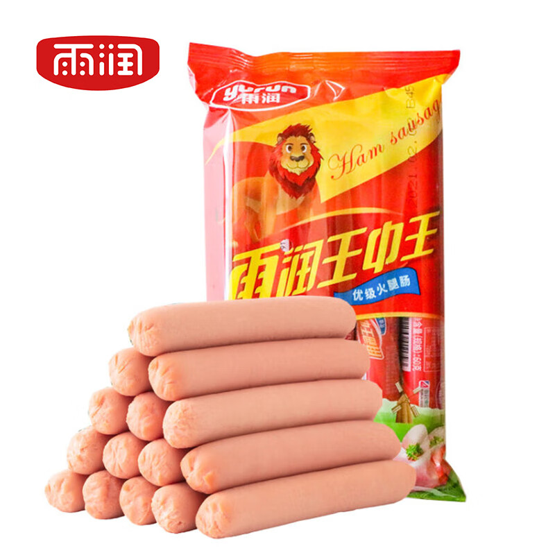 PLUS会员：雨润 王中王优级火腿肠60g×10支/600g袋  10.9元（需换购）