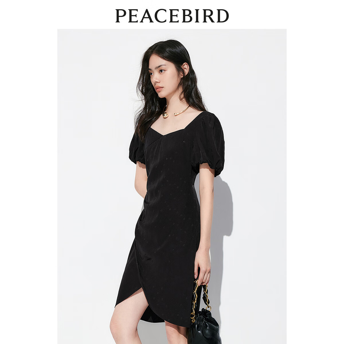 京东PLUS：PEACEBIRD 太平鸟 花苞型连衣裙 A1FAD2C11 138.88元