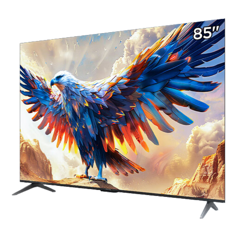 京东百亿补贴：FFALCON雷鸟 送装一体版鹏7 24款 85英寸游戏电视 144Hz HDMI2.1 4+64GB 4K液晶平板电视机85S585C 5178元