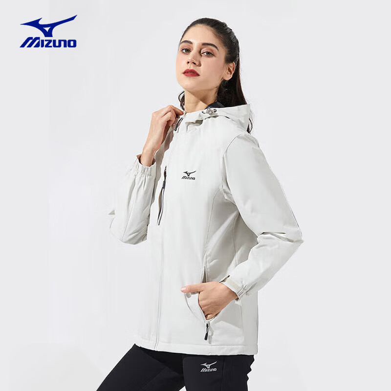 Mizuno 美津浓 爆款清仓！户外夹克外套 连帽锋衣防寒登山服 A2CE2A21 券后267.36元