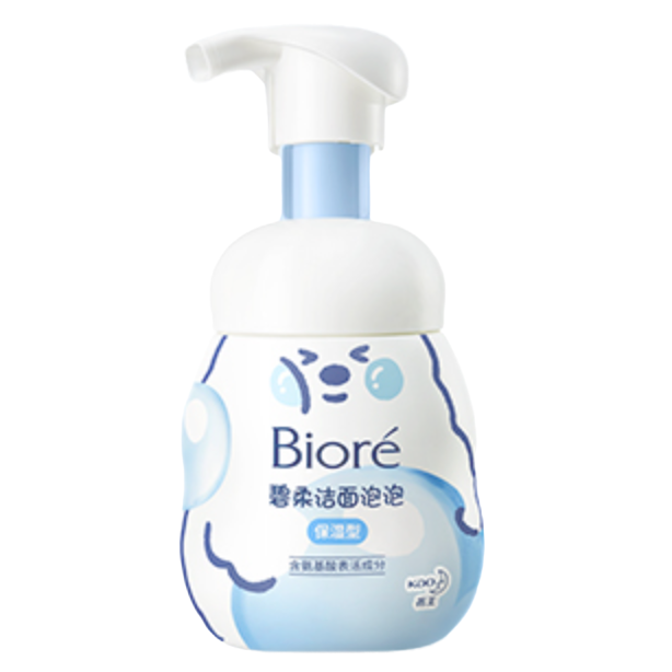 值选、京东百亿补贴：Bioré 碧柔 洁面泡泡保湿型 160ml 35.59元