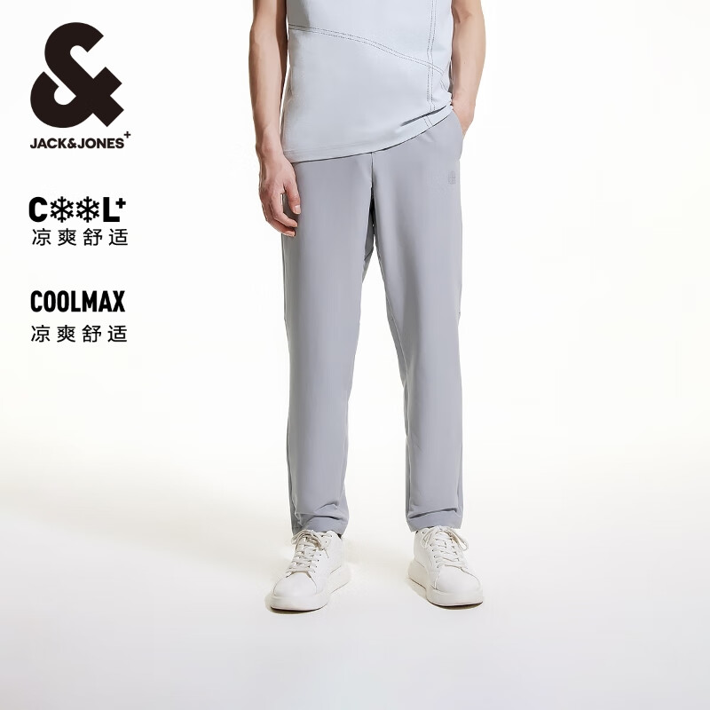 杰克·琼斯（JACK&JONES）男装直筒商务休闲裤 107.71元+凑1.77元