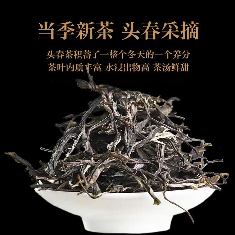 滇南记冰岛早春普洱生茶云南生普洱茶古树普尔春茶新茶散茶叶2024年 口碑好高复购款500克装 61.1元（需买2件，需用券）