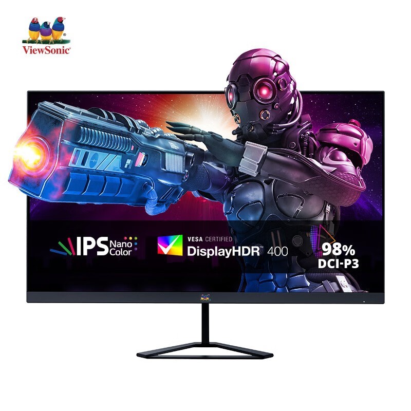 ViewSonic 优派 27英寸 NanoIPS 2K 180Hz HDR400 显示器 券后949元