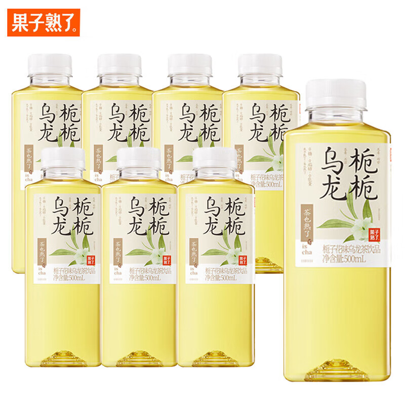 果子熟了 栀栀乌龙500ml*8瓶 ￥29.9