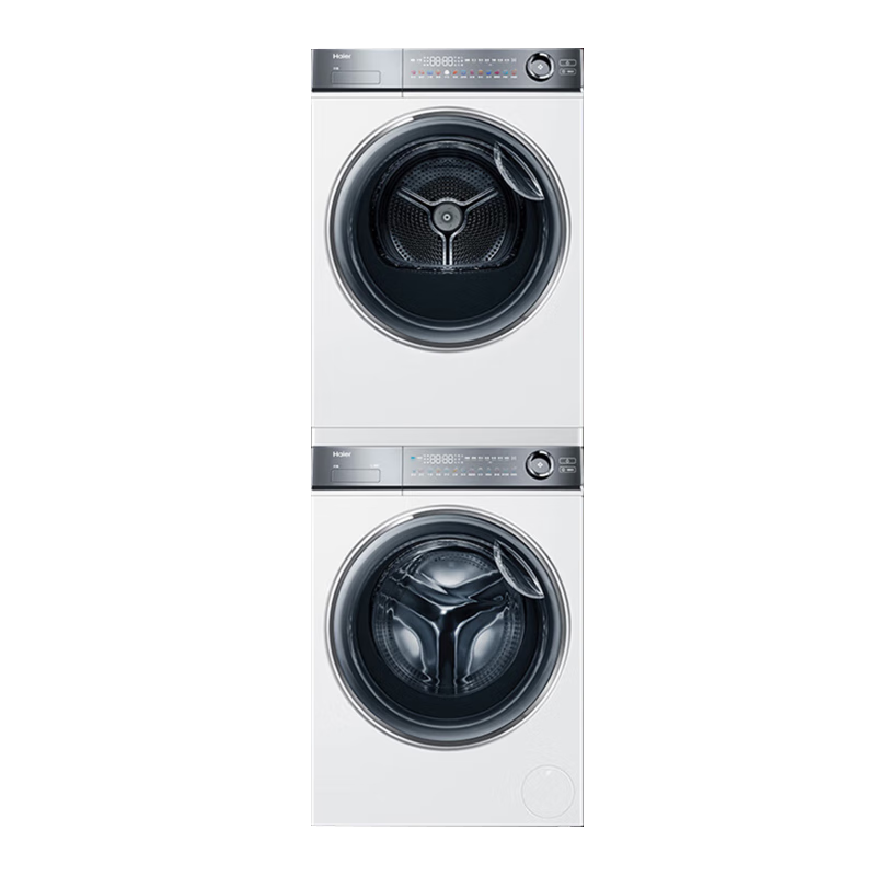 PLUS会员：Haier 海尔 云溪白376W洗烘套装 10KG 376LWU1+376W 返后7518.13元+9.9元购卡（需定金20元，需凑单，返500元京豆）