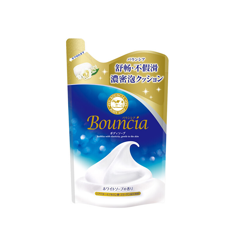 COW STYLE Bouncia系列 美肤沐浴乳 淡雅花香 补充装400ml 25.43元