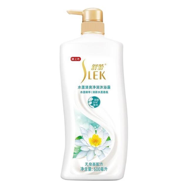 SLEK 舒蕾 洗沐家庭套裝蠶絲順滑洗發(fā)水600ml+水蓮花香型沐浴露600ml 31.9元