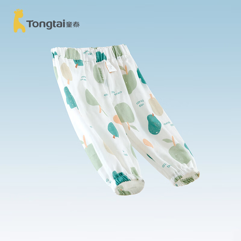 Tongtai 童泰 儿童夏季防蚊裤 绿色 90cm 35元