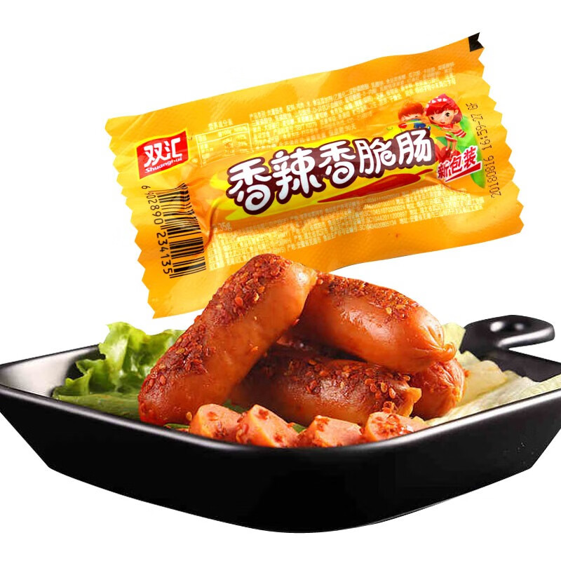 Shuanghui 雙匯 香辣香脆火腿腸 32g*15支（臨期） ￥6.83