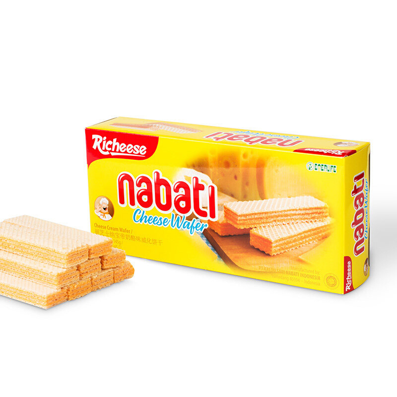 nabati 纳宝帝 丽芝士Richeese 威化饼干 奶酪味 145g 6.99元