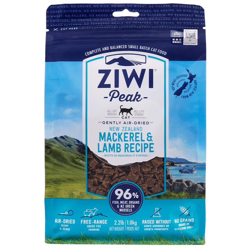 ZIWI 滋益巅峰 马鲛鱼羊肉全阶段猫粮 1kg 券后214.05元