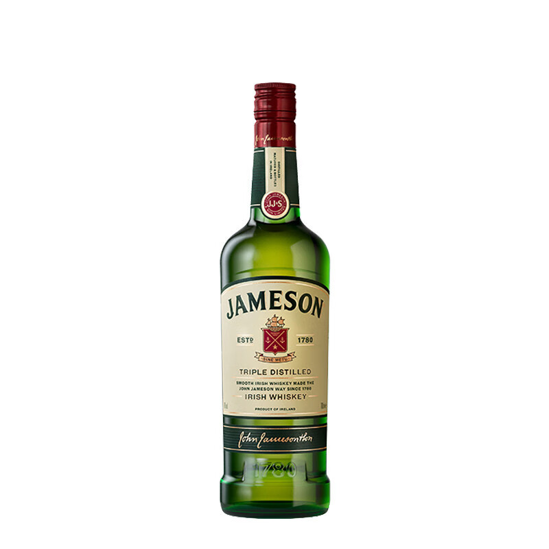 限移动端：Jameson 尊美醇 爱尔兰威士忌 原瓶进口洋酒 尊美醇500mL1瓶 74元