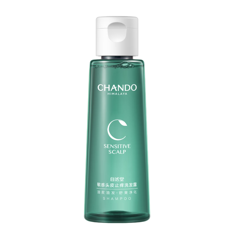 plus、概率券：自然堂（CHANDO）头皮护理敏感头皮止痒洗发露 100mL 7.68元