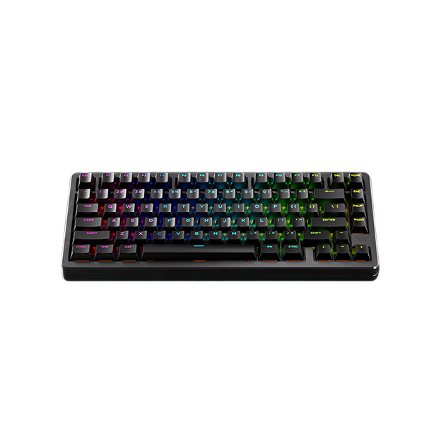 ANTGAMER 蚂蚁电竞 AGK75 81键 三模机械键盘 黑色 磁轴 RGB 599元