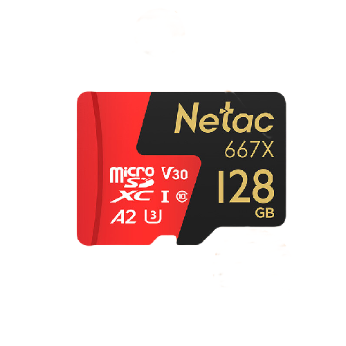 Netac 朗科 P500 超至尊 PRO Micro-SD存储卡 128GB（V30、U3、A2） 券后57.9元