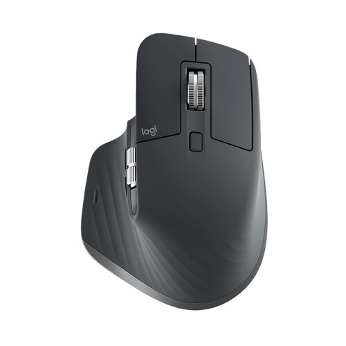 logitech 罗技 MX Master 3S 2.4G蓝牙 双模无线鼠标 8000DPI 石墨黑 599元