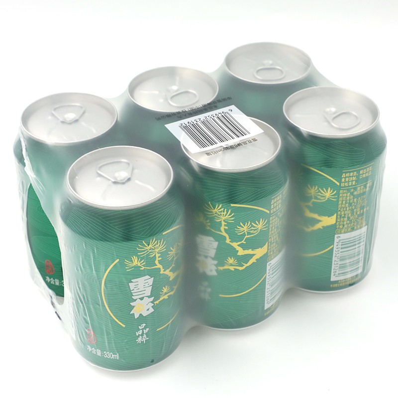 SNOWBEER 雪花 啤酒（Snowbeer）晶粹啤酒 330ml*6听 尝鲜小包装 中秋送礼 13.9元