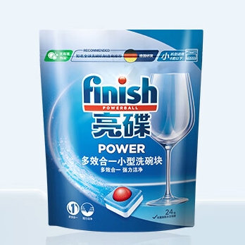 finish 亮碟 洗碗机专用洗碗块 24块 39.9元