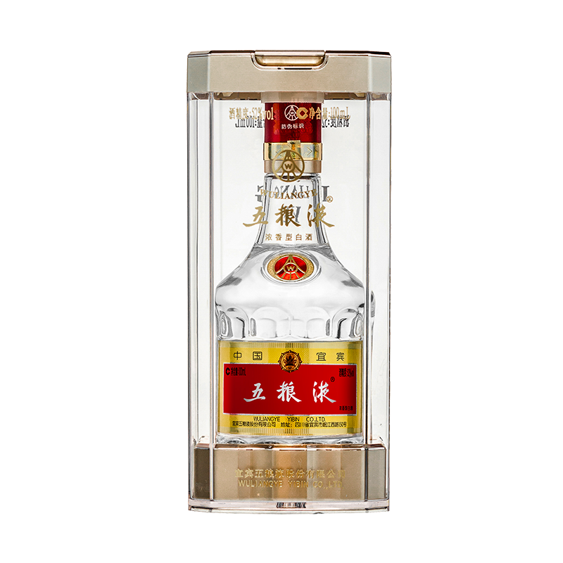 PLUS会员：WULIANGYE 五粮液 普五 第八代 52﹪vol 浓香型白酒 100ml 单瓶装 188.58元