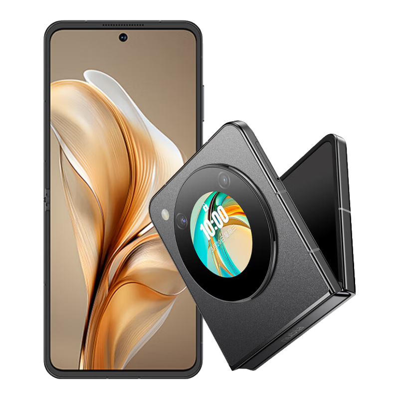 PLUS会员、概率劵：nubia 努比亚 Flip 5G折叠屏手机 8GB+256GB 焦糖色 2456.51元