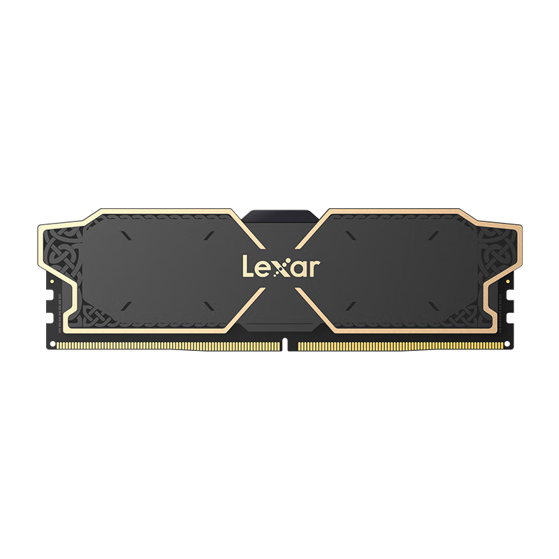 雷克沙（Lexar）DDR5 6000 32GB 16G*2套條 電競(jìng)馬甲條臺(tái)式內(nèi)存條 CL32 Thor雷神之錘 黑色 605.71元（需領(lǐng)券）