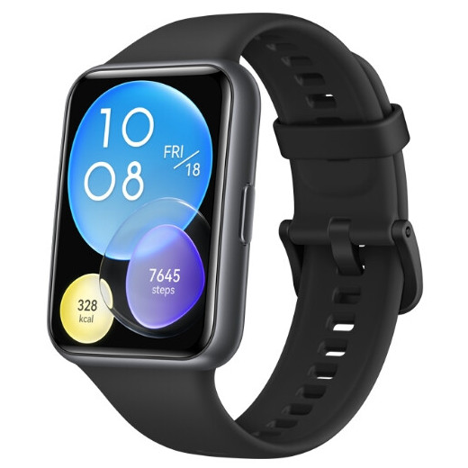 HUAWEI 华为 WATCH FIT 2 活力款 智能手表 黑色表壳 幻夜黑硅胶表带 （GPS、血氧、心率） 549元