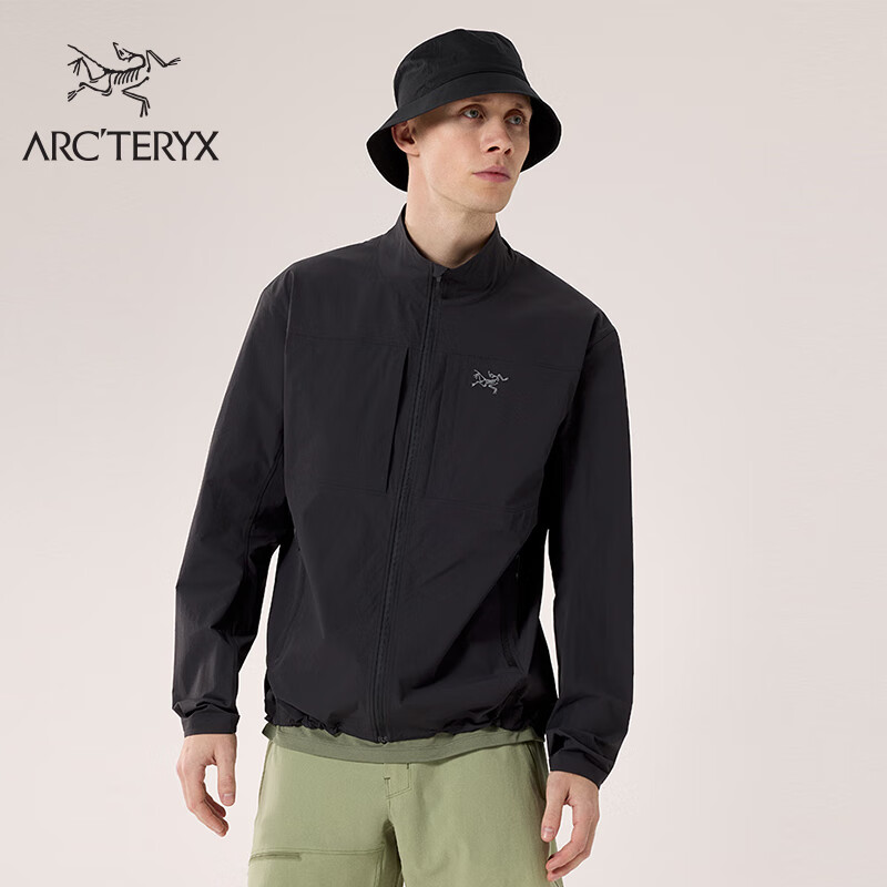 ARC'TERYX 始祖鸟 ARC’TERYX始祖鸟 GAMMA LIGHTWEIGHT JACKET 防风 男子 软壳夹克 Black/黑色 L 2200元