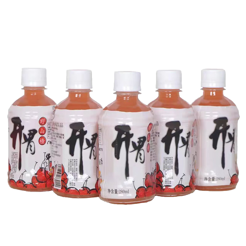 概率券：开胃山楂汁果味饮料 280ml*1瓶 0.1元包邮