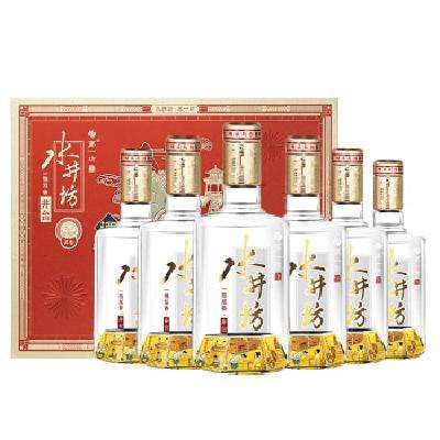 预售：水井坊 井台 52度 浓香型白酒 520ml*2瓶*3盒 礼盒 整箱装 3111元 包邮（定金10元，可抵650元，加赠8重好礼）