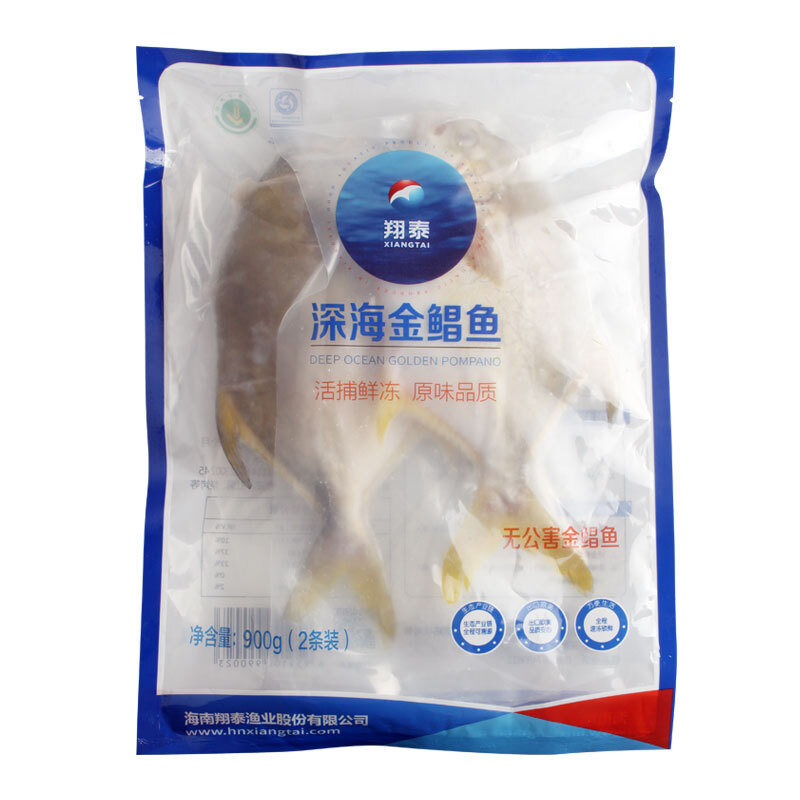 XIANGTAI 翔泰 深海金鲳鱼 900g 38.9元