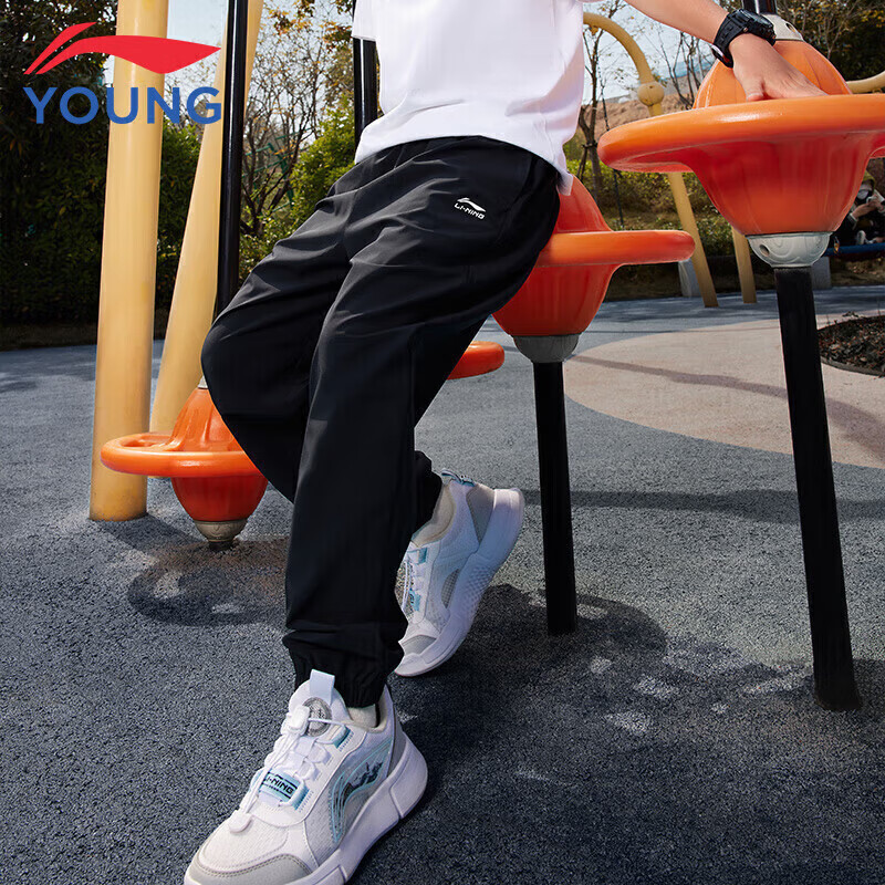 京东百亿补贴：LI-NING 李宁 儿童冰感吸湿长裤 YYKT081 98元