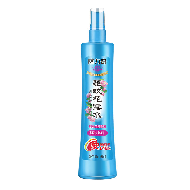 Longrich 隆力奇 驱蚊花露水 195ml 复合花果香型 13.51元（需买3件，需用券）