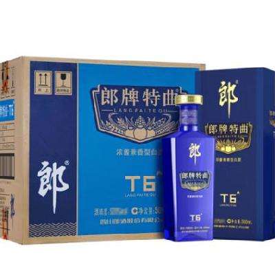 预售：郎酒 郎牌特曲T6 兼香型白酒 42度500ml*6瓶  589元（需定金）