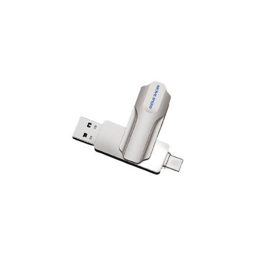 MOVE SPEED 移速 灵动Pro系列 YSULDP-128G3S USB 3.0 U盘 灰色 128GB Micro-B/Type-C双口 34.7元