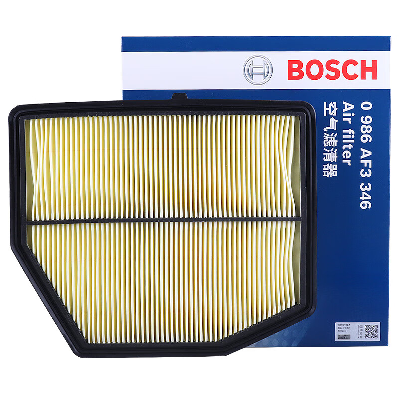 BOSCH 博世 汽车空气滤芯滤清器0986AF3346适配日产楼兰/英菲尼迪QX60等 36元