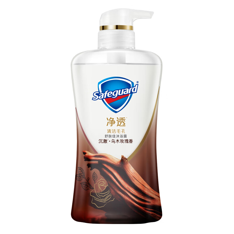 Safeguard 舒肤佳 净透啫喱沐浴露 沉澈乌木玫瑰香 570g 35.89元（需买5件，需用券）