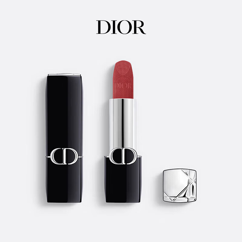 PLUS会员:迪奥DIOR 烈艳蓝金口红720丝绒哑光唇膏 376元