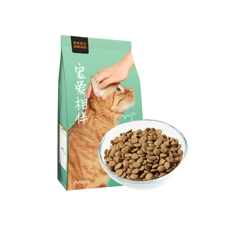 YANXUAN 网易严选 宠爱相伴全阶段猫粮 1.8kg（首购专享） 33元