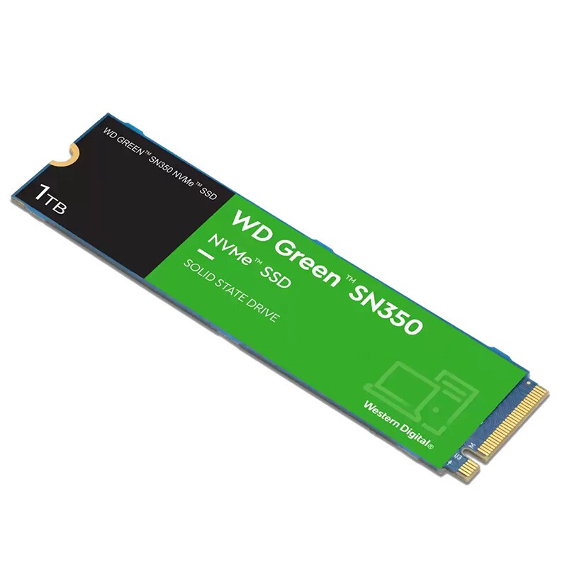 西部数据 SN350 NVMe M.2 固态硬盘 1TB（PCI-E3.0） 335元