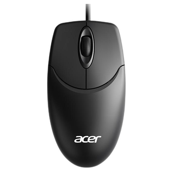 acer 宏碁 M117 有线鼠标 1000DPI 黑色 14.9元