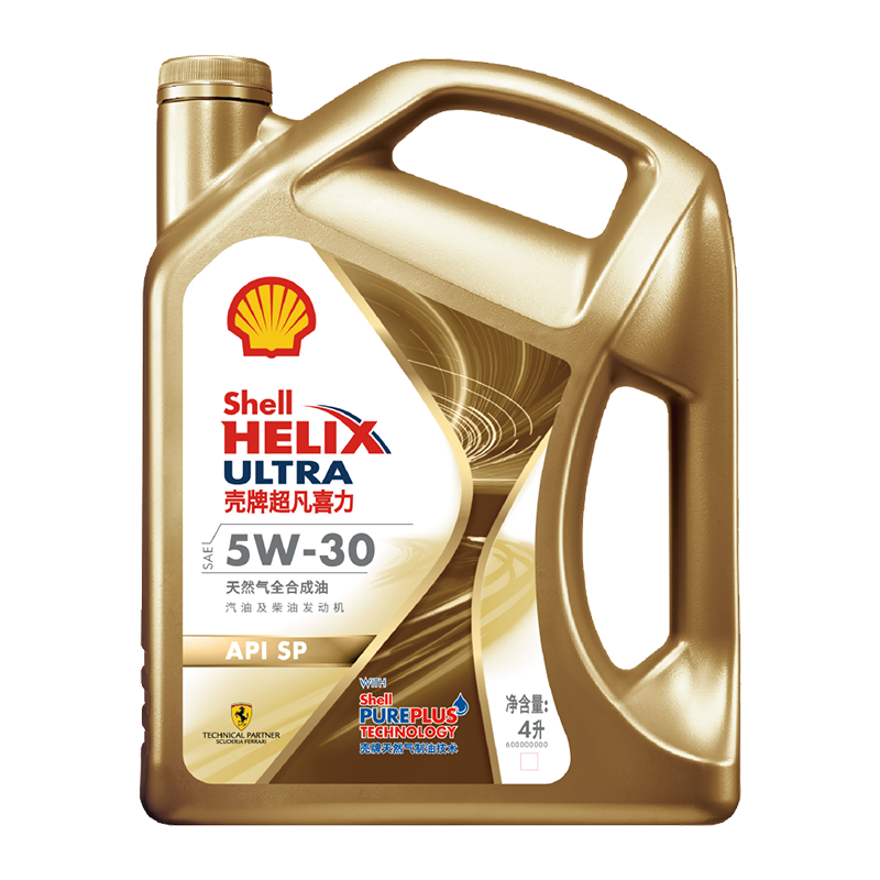 Shell 壳牌 超凡喜力全合成机油 Helix Ultra 5W-30 API SP级 4L 368元 368元